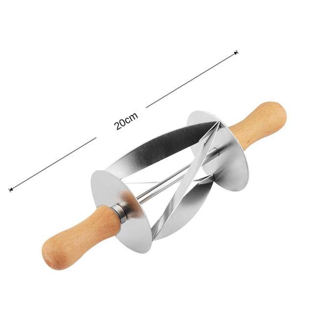 Stainless Steel Croissant Bread Rolling Cutter - Image 10