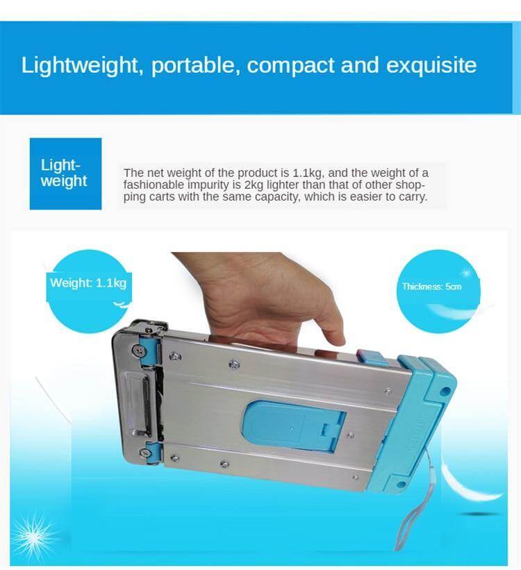 Portable Foldable Push Hand Cart - Image 6