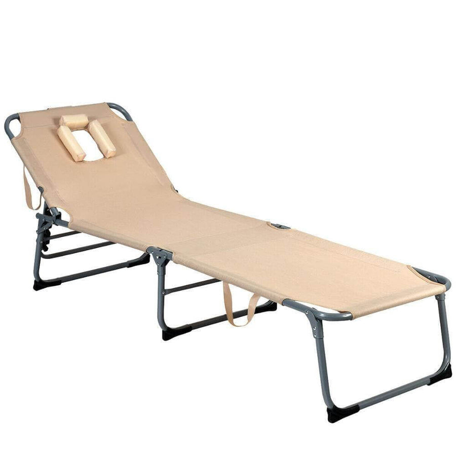 Adjustable Lounge Chair with Face Hole - Image 3