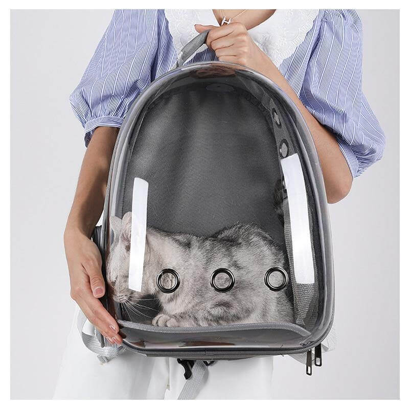 Transparent Breathable Pet Carrier Backpack - Image 0