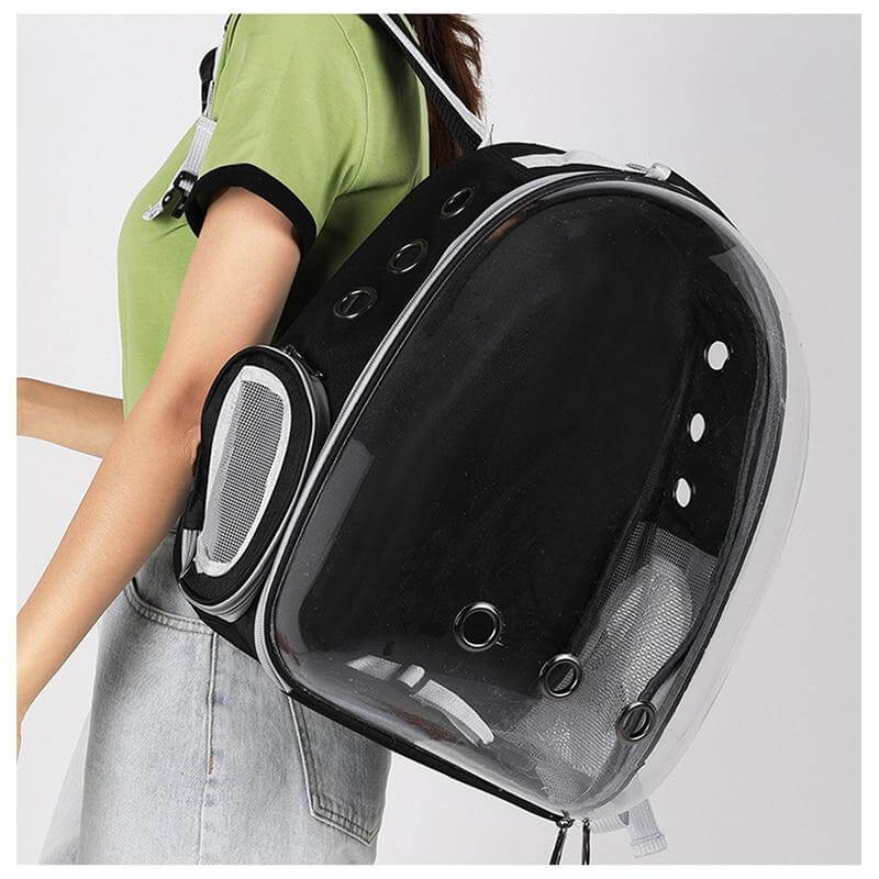 Transparent Breathable Pet Carrier Backpack - Image 7