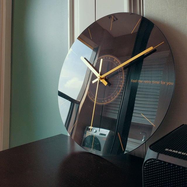 Luxury Nordic Universe Silent Wall Clock - Image 20