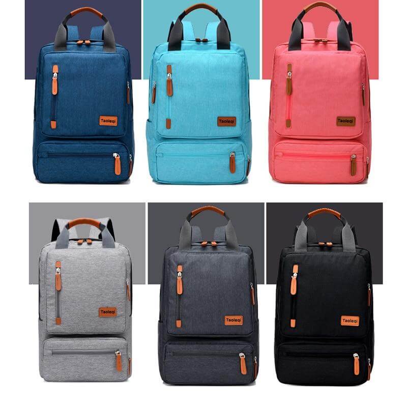 Casual Oxford High Capacity Business Anti-Theft Backpack - Image 7