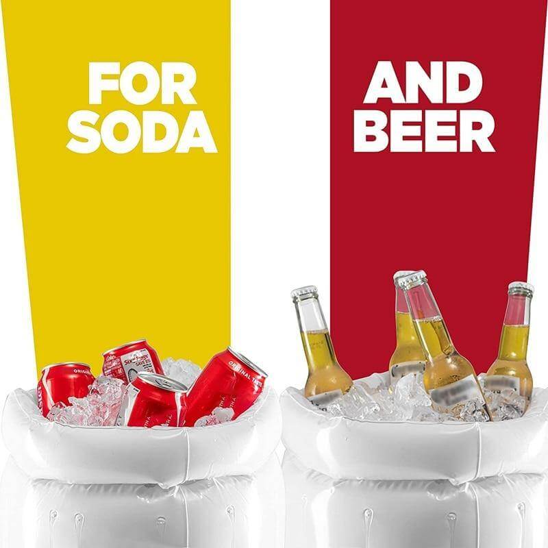 2-Pack Inflatable Drink Cooler Bucket - Image 1