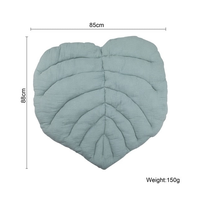 Nordic Modern Leaf Baby Play Mat - Image 5