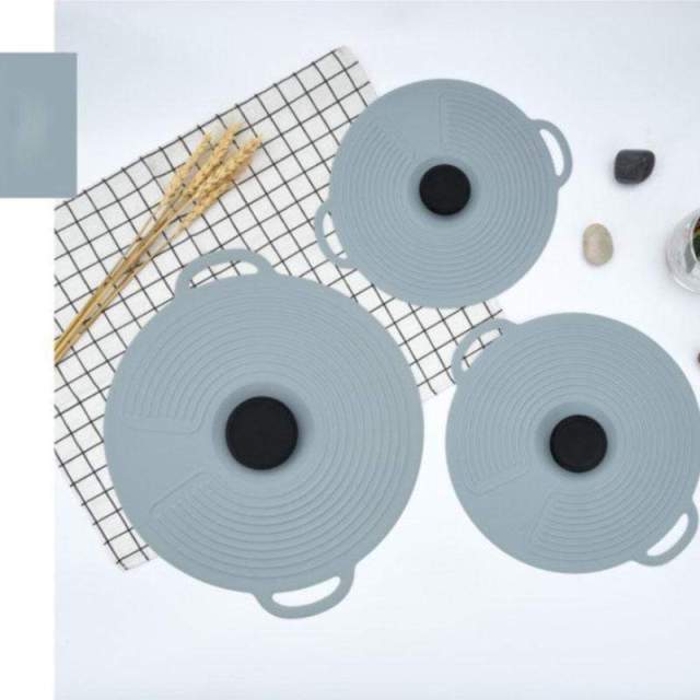 Reusable Airtight Self Sealing Silicone Lid - Image 1