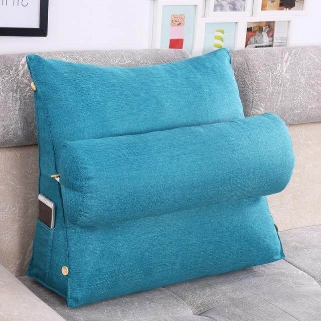 Comfort Soft Bed Triangular Backrest Pillow - Image 13