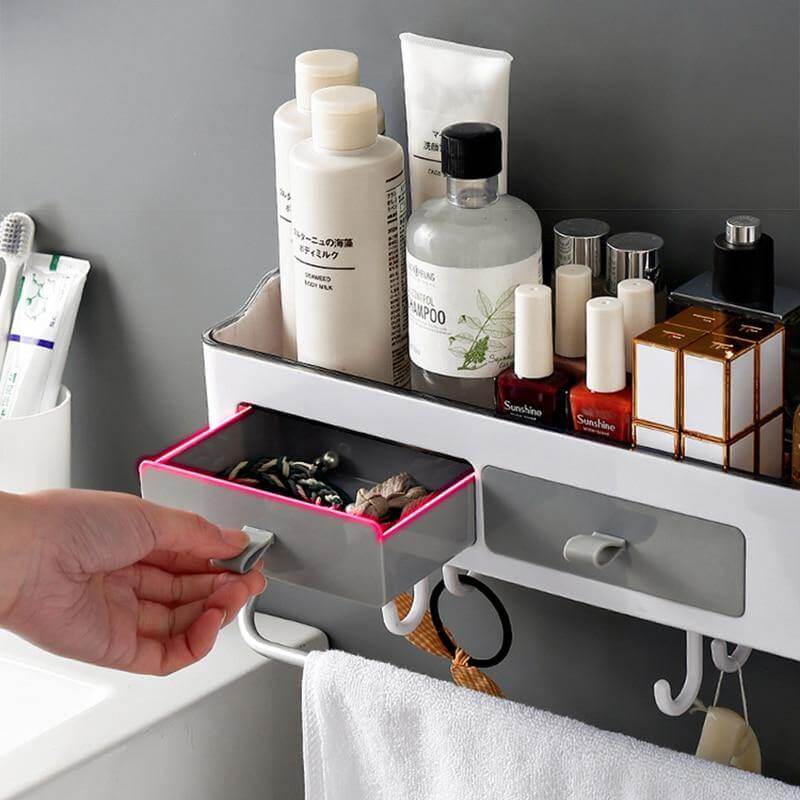 Wall Mount Bathroom Cosmetic Organizer - Image 10