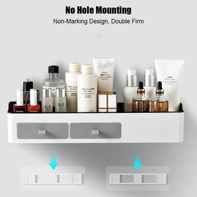 Wall Mount Bathroom Cosmetic Organizer - Image 11