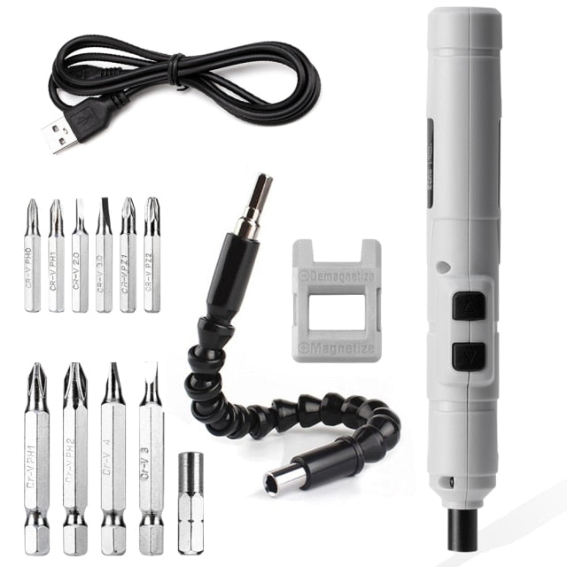 Cordless Mini Electrical Screwdriver Set - Image 10