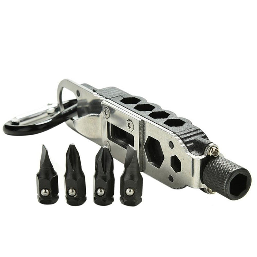 Mini Multifunctional Keychain Survival Camping Tool - Image 5