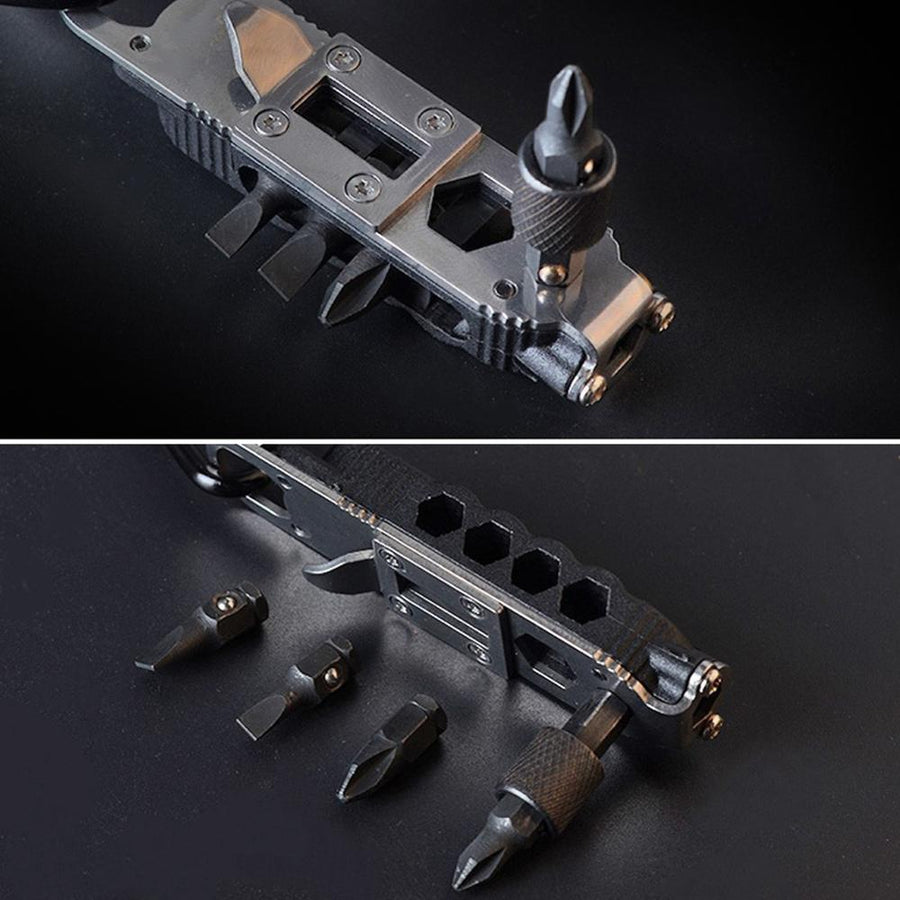 Mini Multifunctional Keychain Survival Camping Tool - Image 1