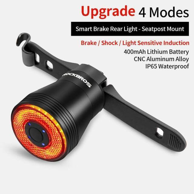 Bicycle Smart Auto Brake Sensing Light - Image 1