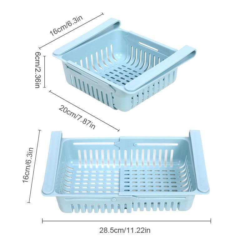 Adjustable Fridge Storage Drawer - Image 8