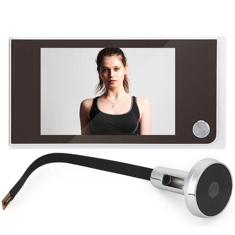 120 Degree Digital Video Doorbell Peephole Viewer - Image 0