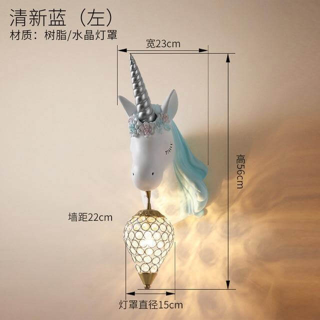 Lovely Unicorn Led Wall Lamp - Image 1