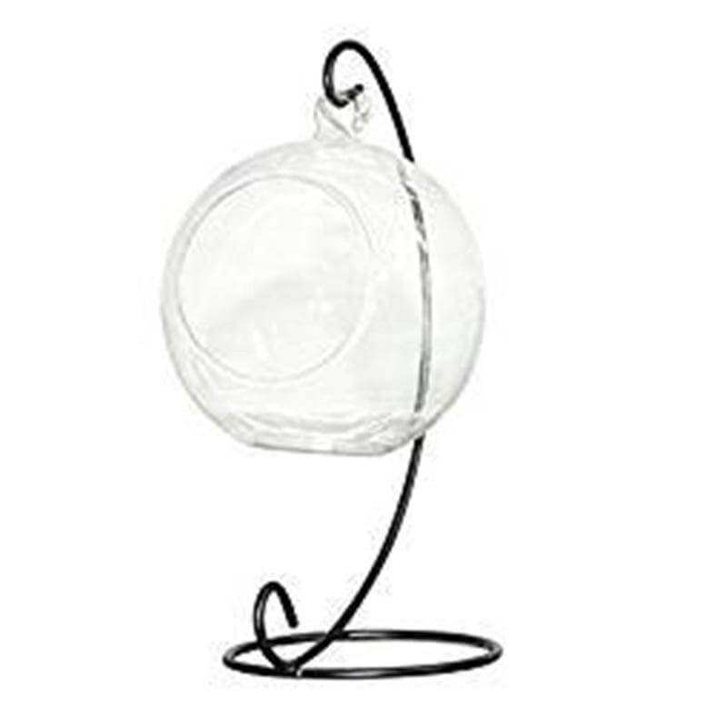 Creative Clear Glass Ball Vase - Image 3
