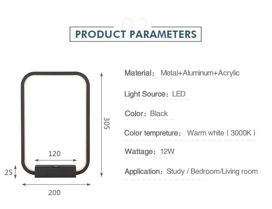 Eye Friendly Minimalist LED Table Lamp - Image 6