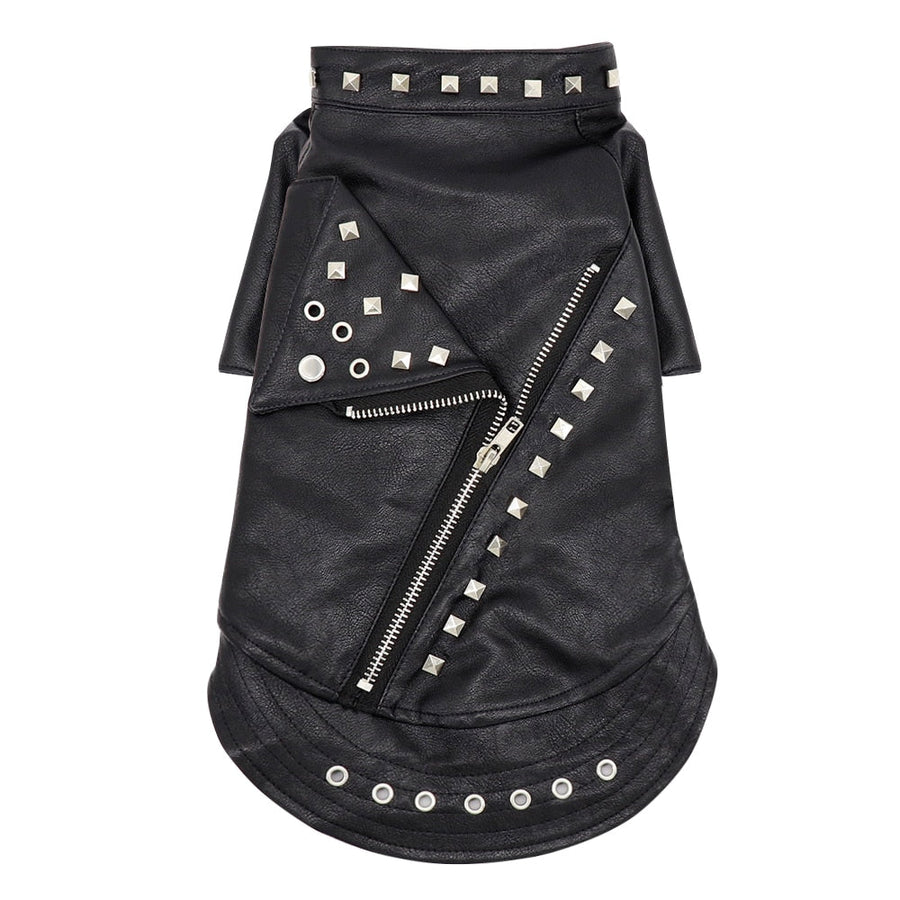 Cool Cute Leather Pet Jacket - Image 9