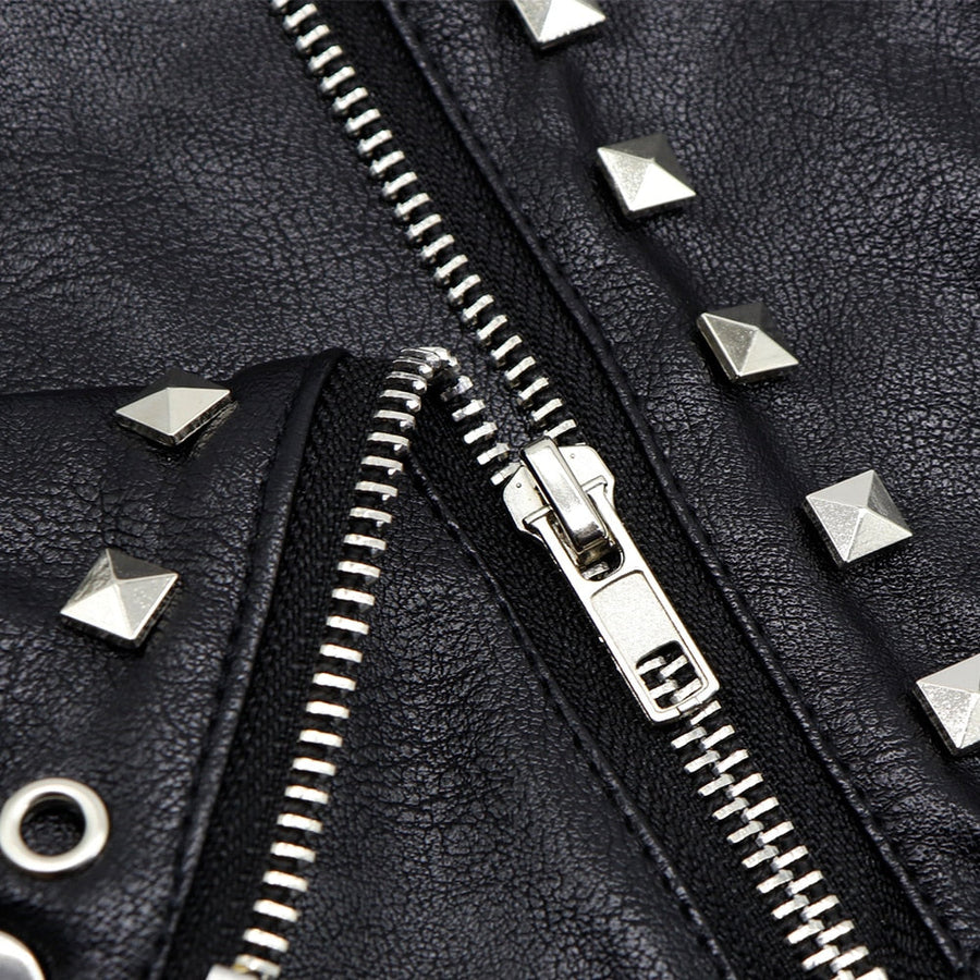 Cool Cute Leather Pet Jacket - Image 10