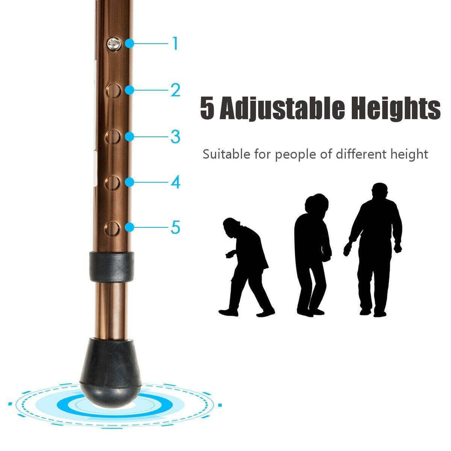 Lightweight Foldable Portable Walking Stool - Image 1