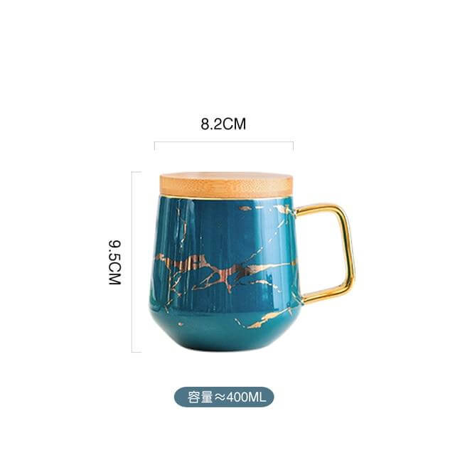 Elegant Nordic Marble Ceramic Coffee Mugs - Image 14
