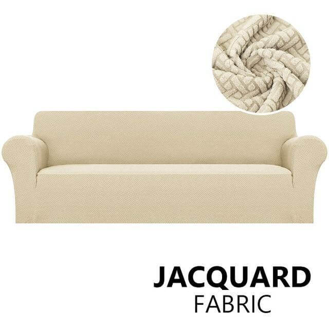Modern Printed Elastic Sofa Cover - Image 4