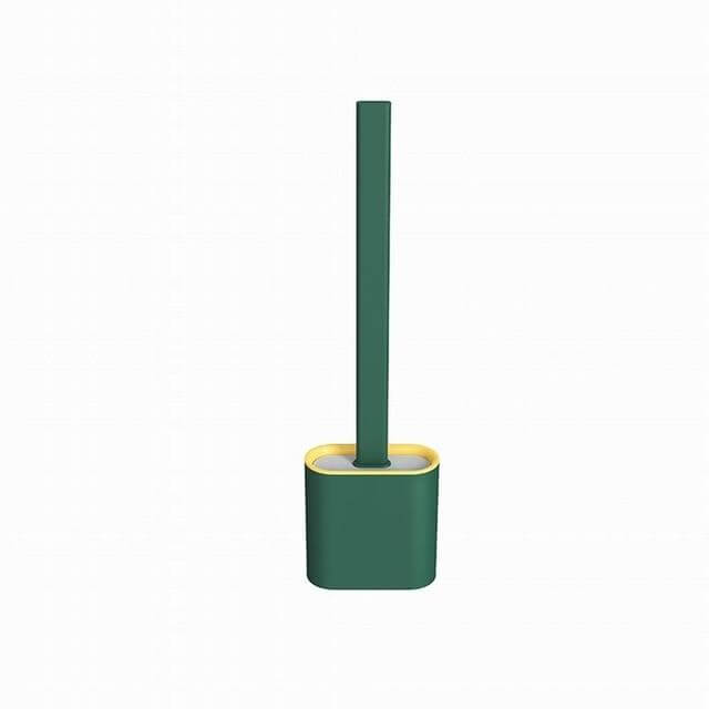 Wall Mounted Spotless Silicone Toilet Brush With Holder - Image 9