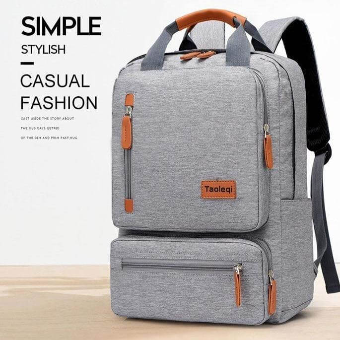 Casual Oxford High Capacity Business Anti-Theft Backpack - Image 18