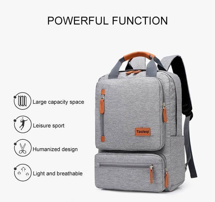 Casual Oxford High Capacity Business Anti-Theft Backpack - Image 13