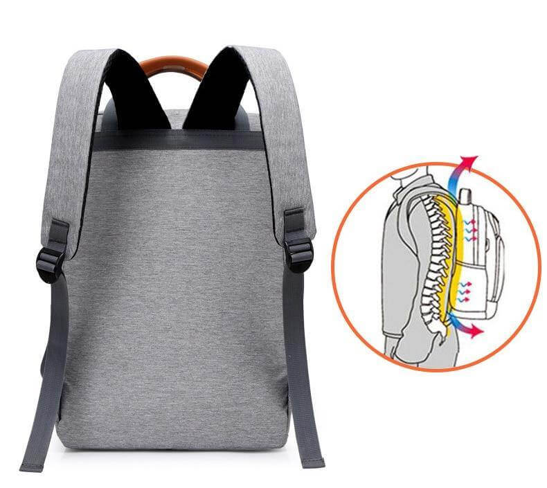 Casual Oxford High Capacity Business Anti-Theft Backpack - Image 21
