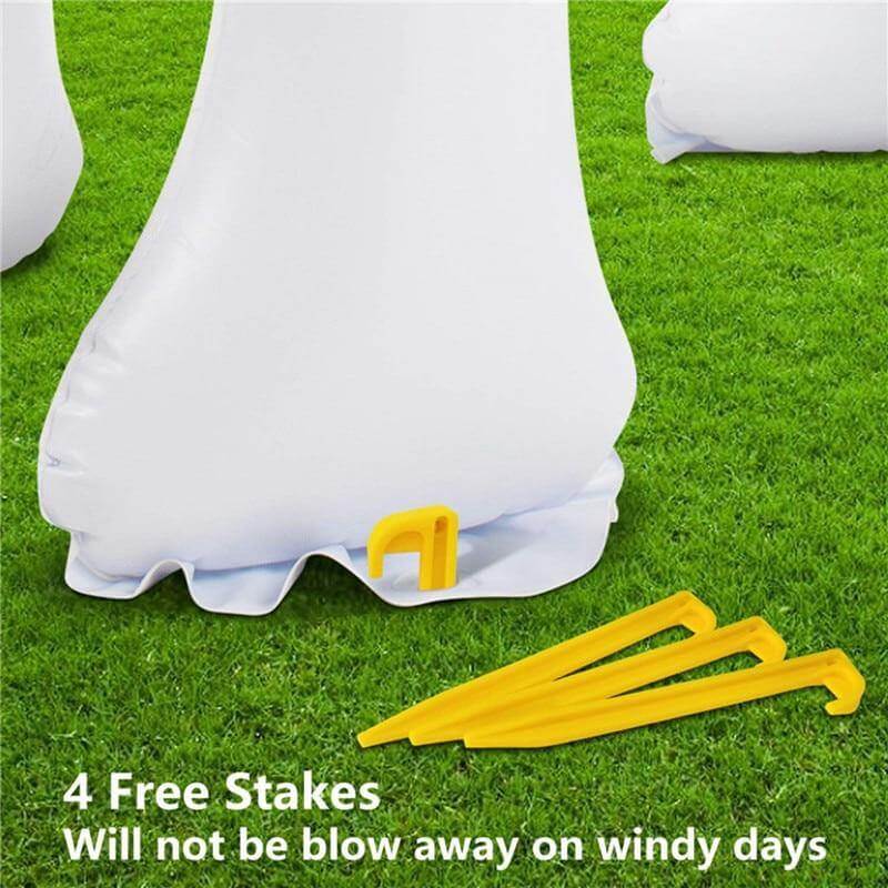 Gigantic Inflatable Unicorn Water Spray Summer Toy - Image 7