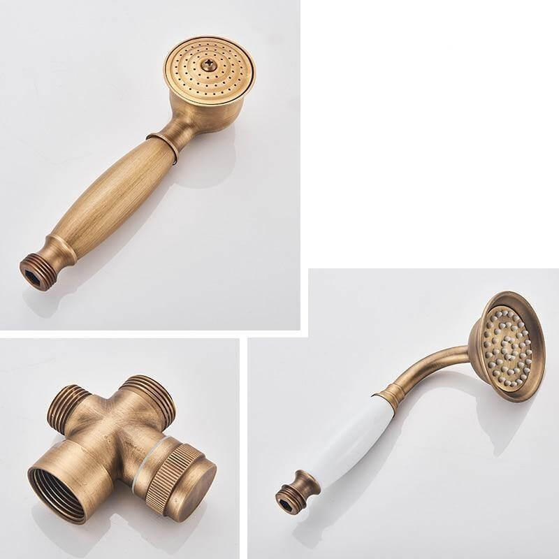 Elegant Luxury Antique Rainfall Bathroom Shower Set - Image 12