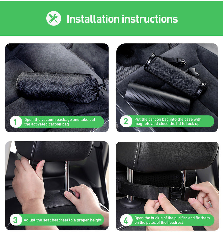 Car Back Seat Portable Ionizer Humidifier - Image 2