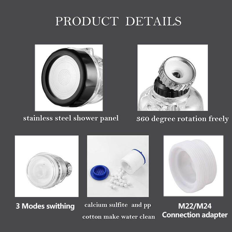 Multifunction Rotatable Water Spray Faucet Filter - Image 4