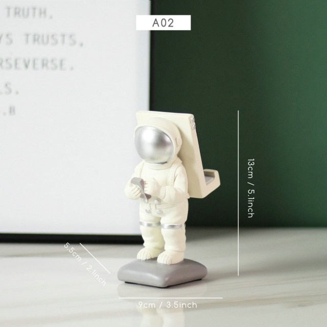 Creative Nordic Astronaut Moon Storage Organizer - Image 12