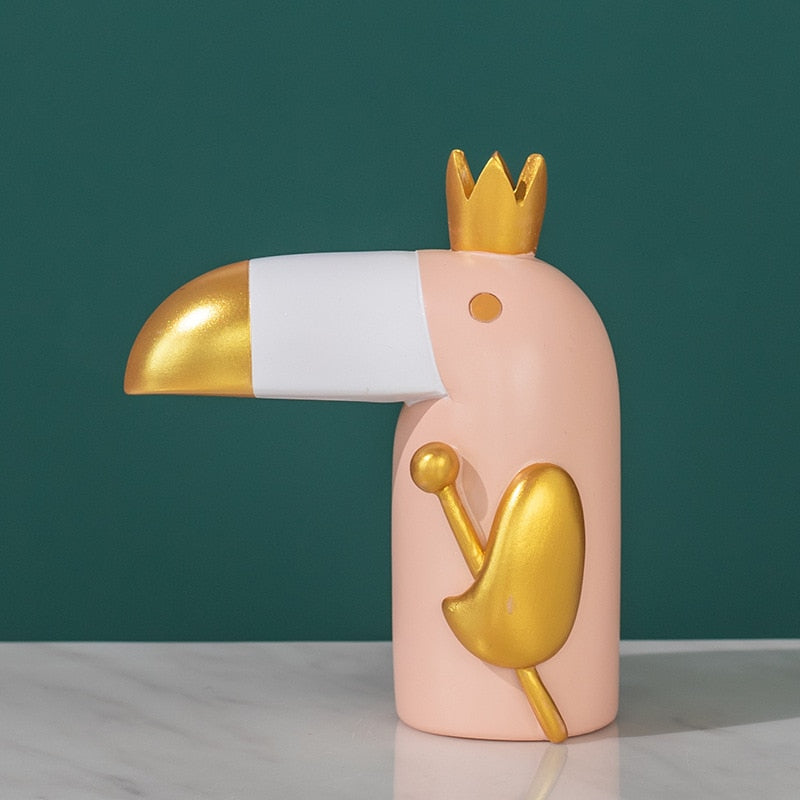 Modern Resin Bird Figurine Statues - Image 8