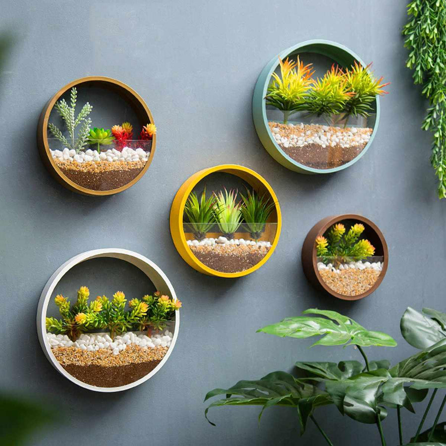 Modern Style Nature Wall Vases - Image 0