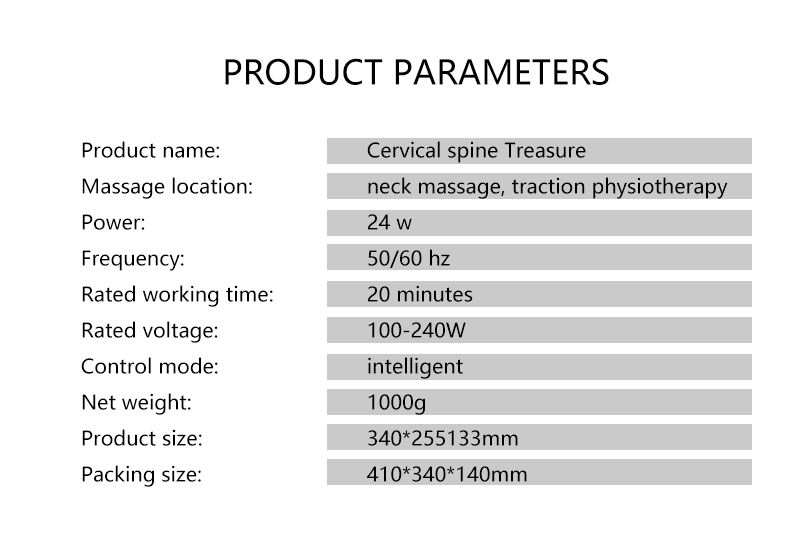 Neck Support Tension Reliever Heated Massager - Image 7