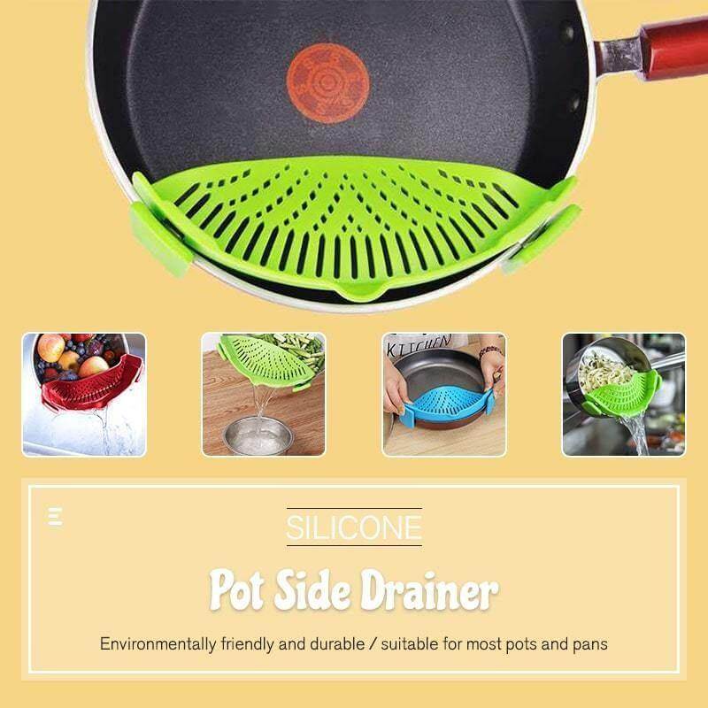 Silicone Pot Side Drainer - Image 0