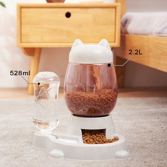 2in1 Automatic Creative Pet Dispenser - Image 8