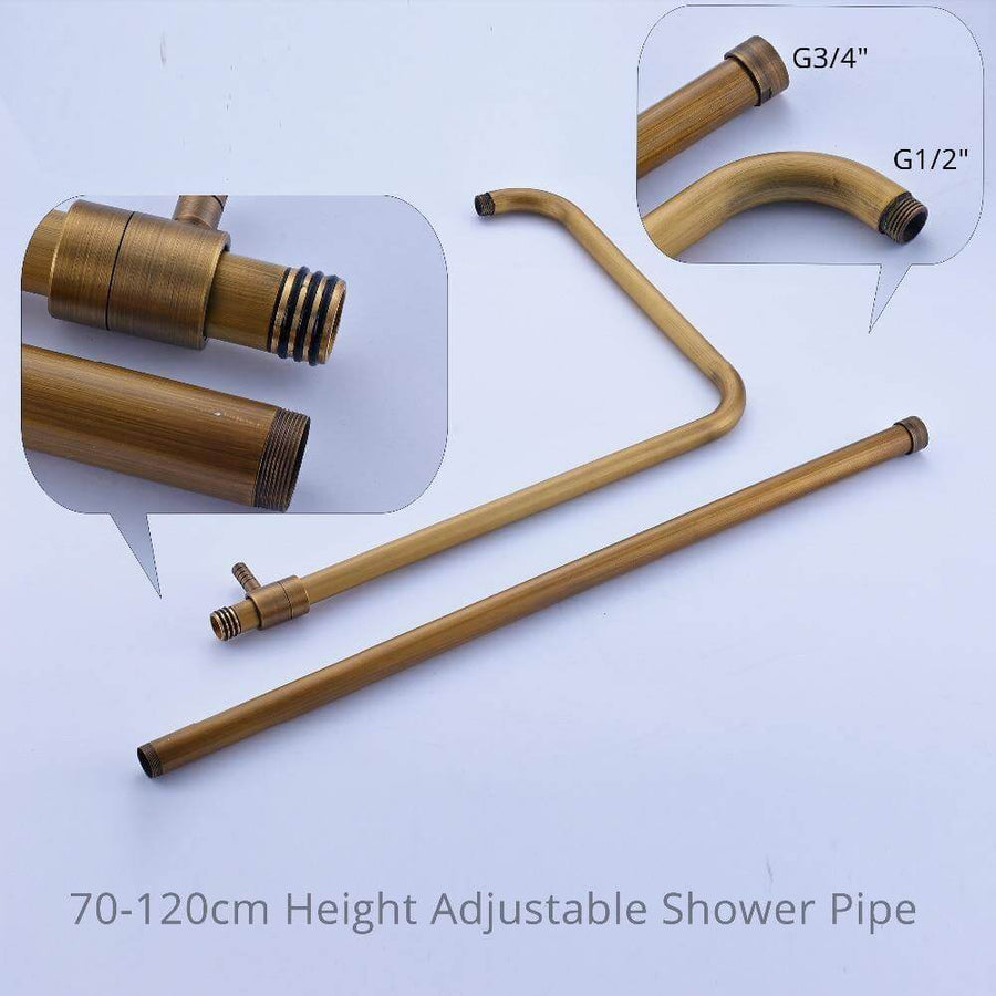 Elegant Luxury Antique Rainfall Bathroom Shower Set - Image 19