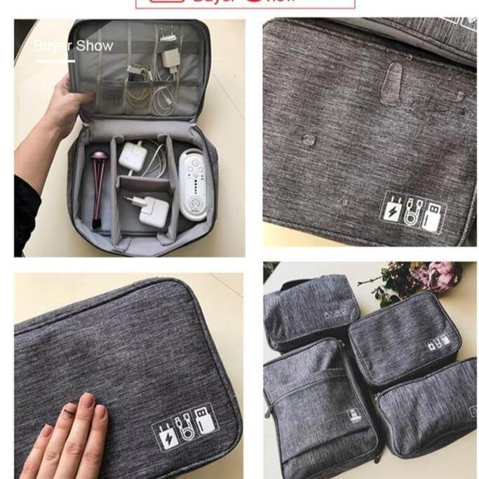 Portable Travel Shoe Clothes Storage Organizer Bag - Image 27