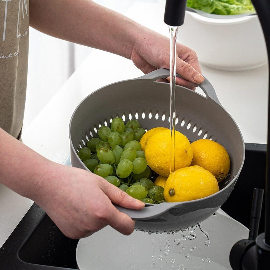 Multifunctional Five-Piece Drainer Kitchen Tool - Image 9