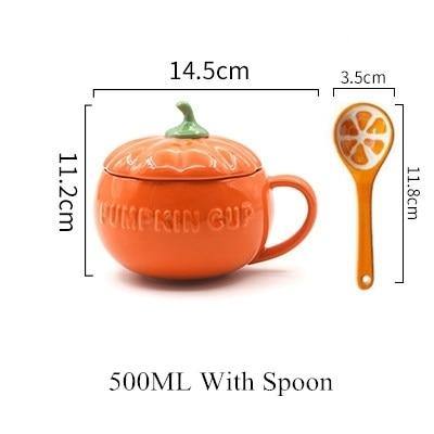 Creative Ceramic Pumpkin Mug Cup - Image 13