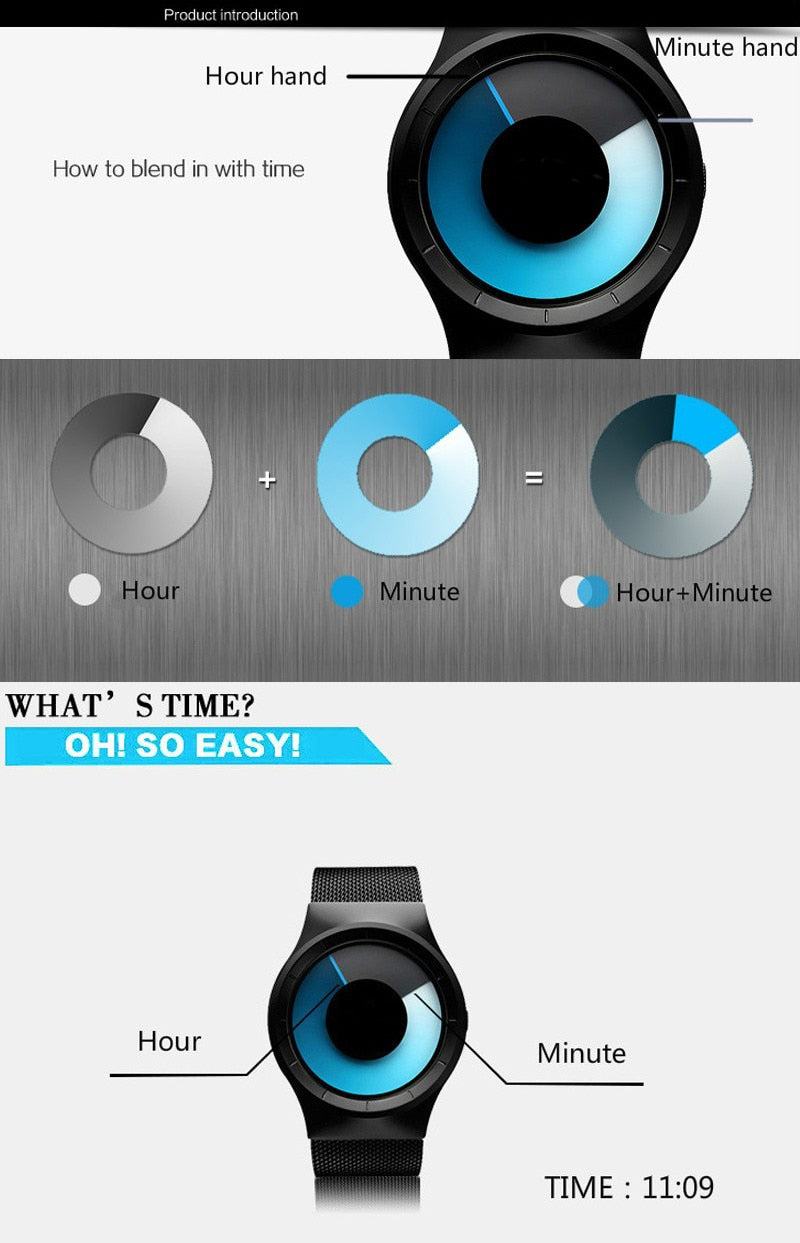 Stainless Steel Strap Stylish Quartz-Watch for Men - Image 2