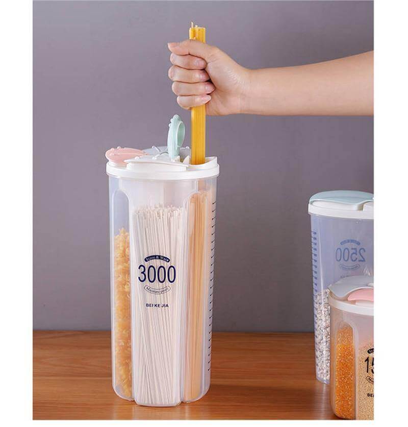 Kitchen Transparent Flower Sealed Storage Tank - Image 9