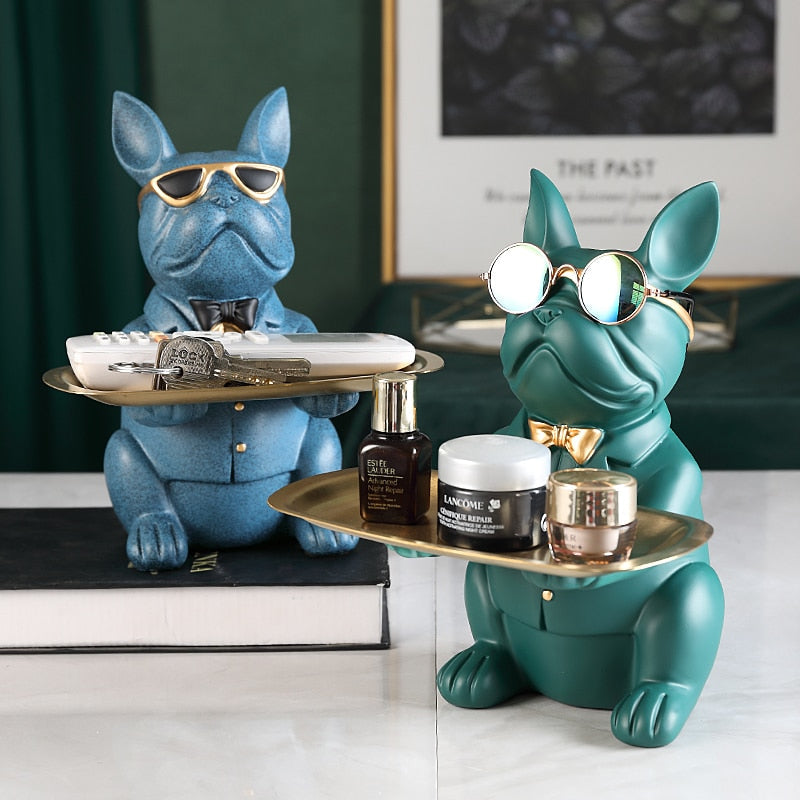 Nordic Fancy Bulldog Storage Tray Home Decor - Image 9