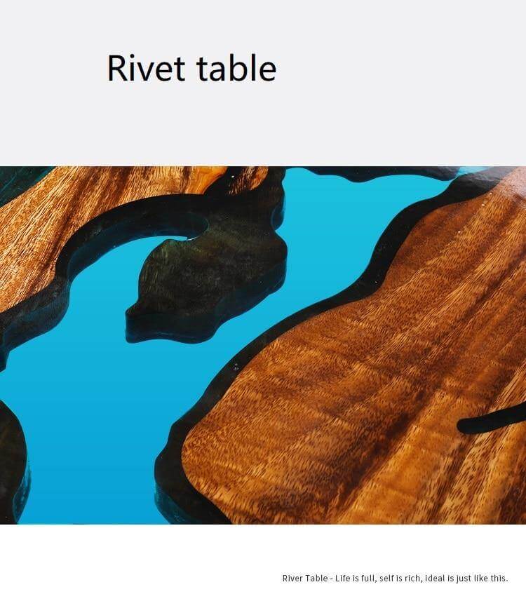 Elegant Nordic Style River Coffee Table - Image 4