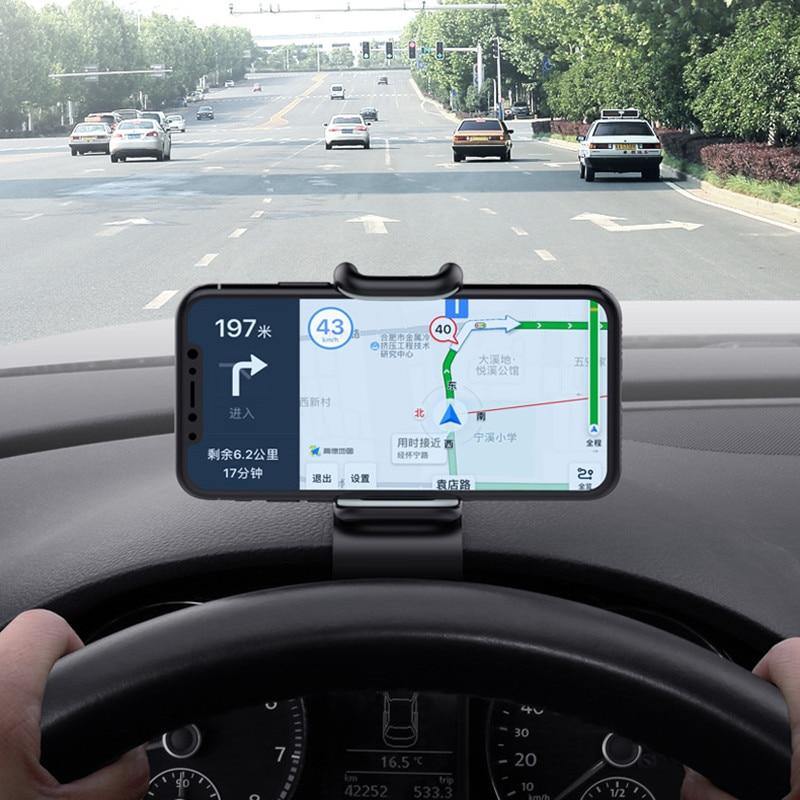 Universal Car Dashboard Easy Clip Phone Holder - Image 0